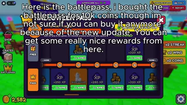 Halloween battle pass track with free and paid rewards