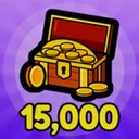 Chest of Coins (15,000) icon in Solve The Cube