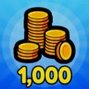 Pile of Coins (1,000) icon in Solve The Cube