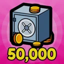 Vault of Coins (50,000) icon in Solve The Cube