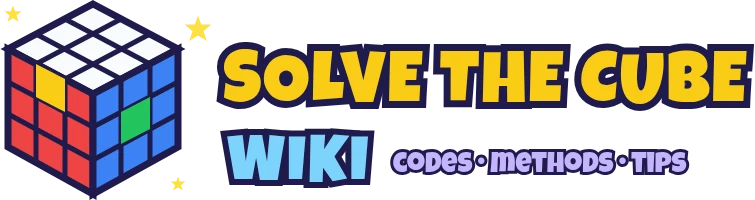 Solve The Cube Wiki logo: a colourful Rubik's cube next to the words Solve The Cube Wiki